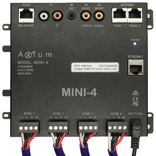 Axium Mini 4 - 4 Zone Multi-room Audio System