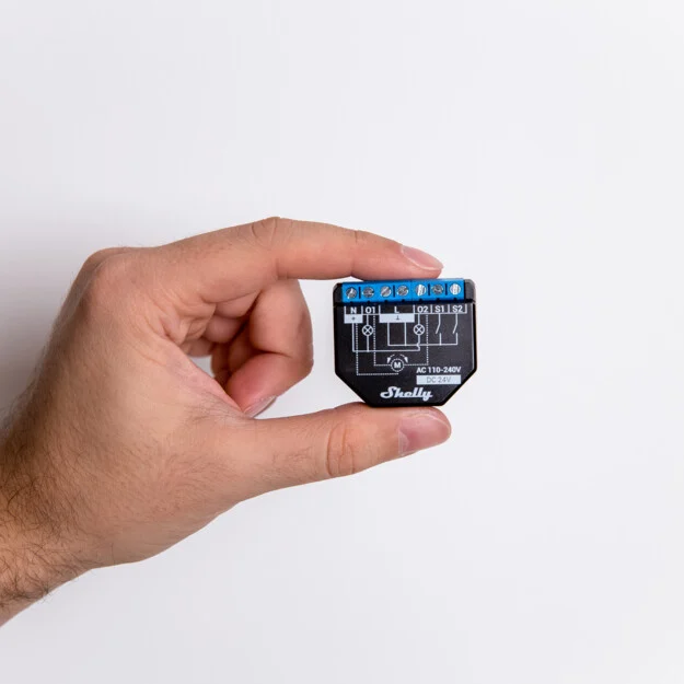 Shelly Plus 2PM Smart Blind/Curtain or Double Light Switch
