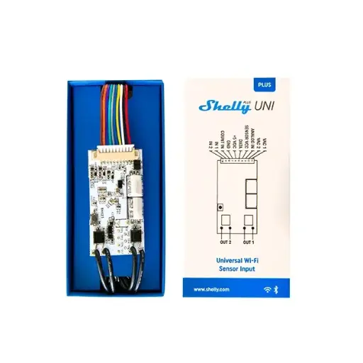 [SHUNI] Shelly Uni Plus Mini Contact Closure and Input Module
