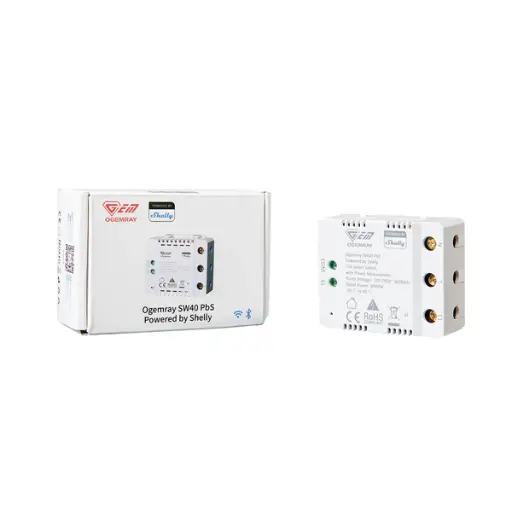 Shelly Ogemray 25A Smart WiFi Relay Switch